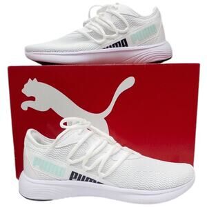 Puma Women's Softride Star Vital White Sneakers Shoes Size 7.5